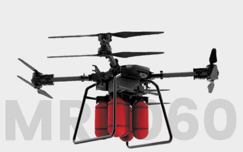 MR-060型四軸八旋翼無(wú)人機平臺